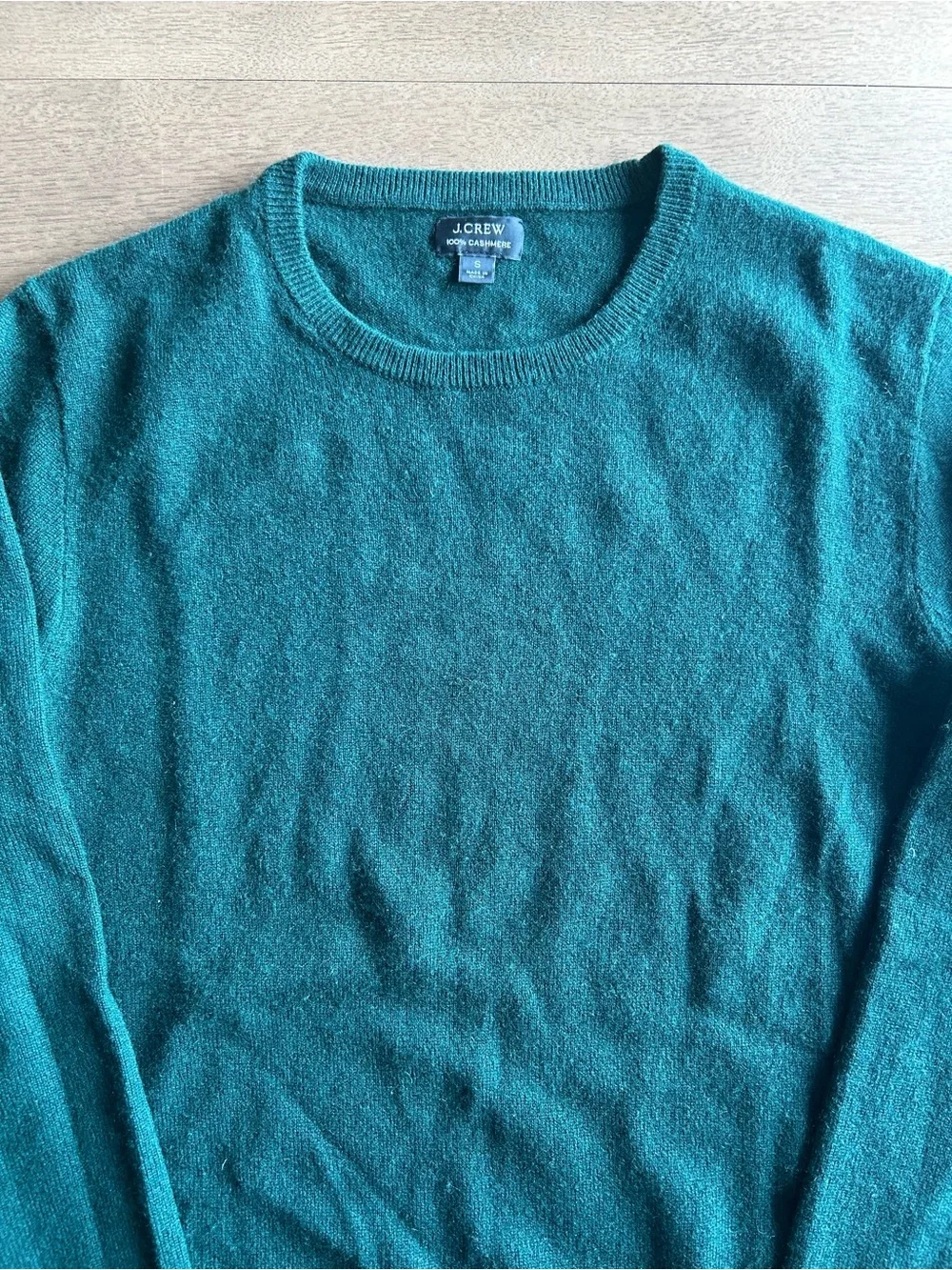 J. Crew Men’s Cashmere Crewneck Sweater